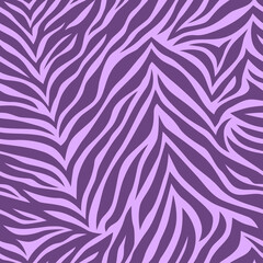 Animal print, zebra texture. Endless texture for fabric and paper print, scrapbooking. Violet african safari design.