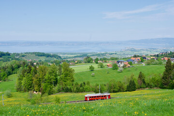 View from Heiden to Lake Constance and the German shore.