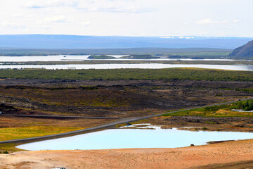 Myvatn, a Geothermal area in Iceland