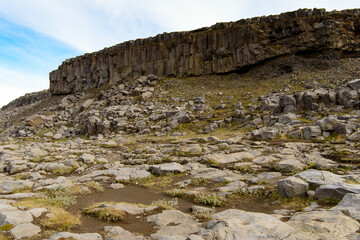 Fototapeta na wymiar Vatnajokull National Park in Northeast Iceland