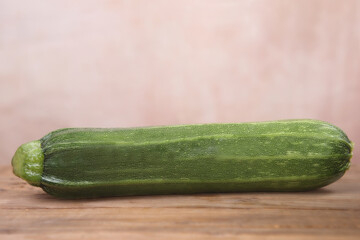zucchini on a wooden table