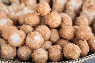 Deep fried taro ball