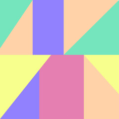 Abstract to the background with geometry shape inspiration by day of summer, vector