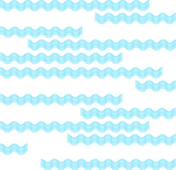 Wave line pattern vector design for wallpaper, textile, background