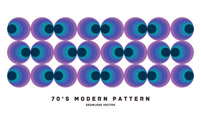 [70's modern pattern ] vector icons 
