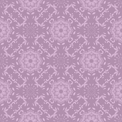Seamless floral pattern on background