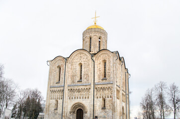 Assumption Cathedral,Known as "Sobor Uspeniya Presvyatoy Bogoroditsy" is Dormition Cathedral, Vladimir, A mother church of Medieval Russia, Vladimir, Russia, 