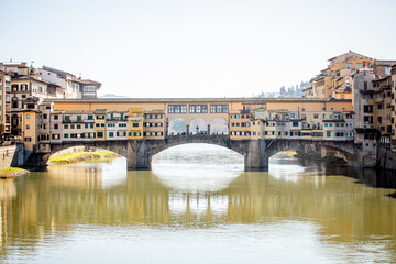 Obraz premium ponte vecchio florence italy