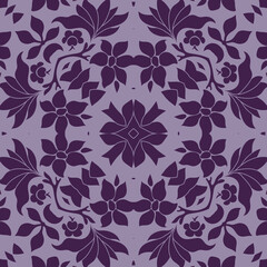 Purple styled seamless repeat pattern wall tiles, Decor For home, Moroccan tiles, ornaments, or wall decor on marble, it also can be used for wallpaper, linoleum, textile, webpage