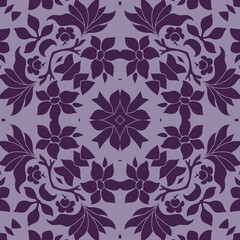 Purple styled seamless repeat pattern wall tiles, Decor For home, Moroccan tiles, ornaments, or wall decor on marble, it also can be used for wallpaper, linoleum, textile, webpage