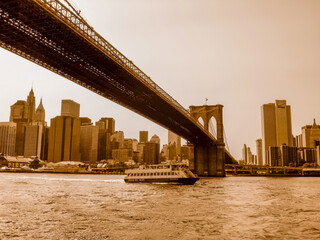 Fototapeta na wymiar New York city panorama