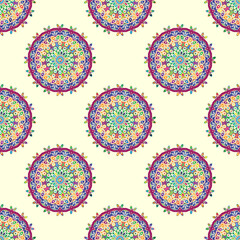 Seamless background with geometric pattern