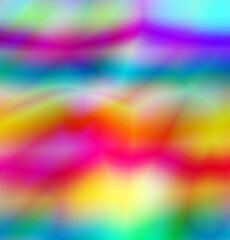 multicolored gradient blends with tie dye style