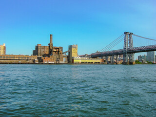 Naklejka premium New York city panorama united states