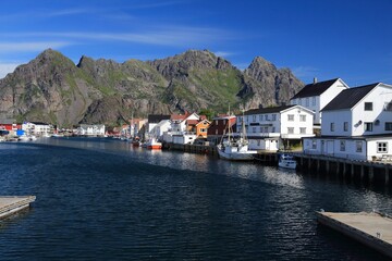 Fototapeta na wymiar Norway fishing village