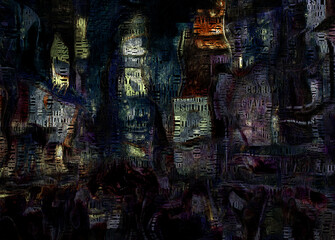 Obraz premium Times Square New York Painting