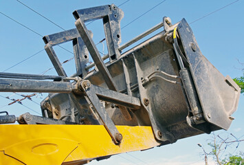 part of modern excavators machines