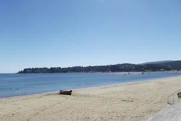 Playa, mar paseo