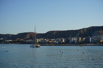 Fototapeta premium View of Crotone, Calabria.