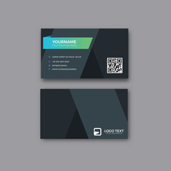 modern business card design templates. Stationery design. Vector illustration. 