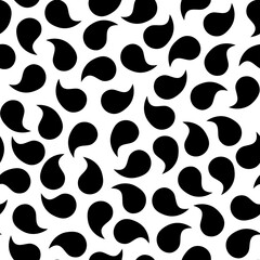 
Seamless drops pattern for printing clothes, fabrics. Vector background