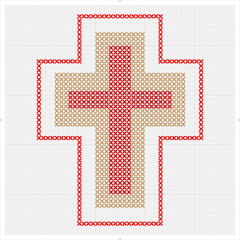 Christian Cross Stitch Pattern