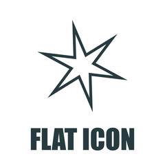 Obraz premium retro star shapes. Sunburst design element. Bursting rays clip art. pictogram