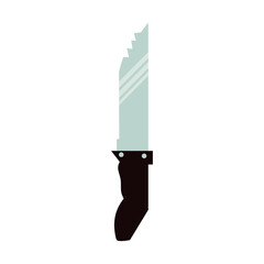 Camping knife. Tool, equipment, utensil. Camping concept. illustration can be used for topics like hiking, trekking, hunting, army