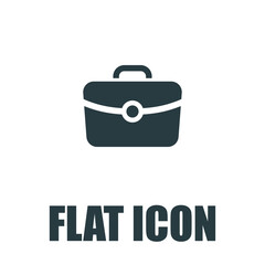 luggage suitcase bag travel tourism icon vector pictogram