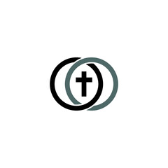 Christian Marriage logo / icon design