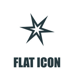 Bursting speech star, starburst speech bubbles, vector illustration isolated pictogram