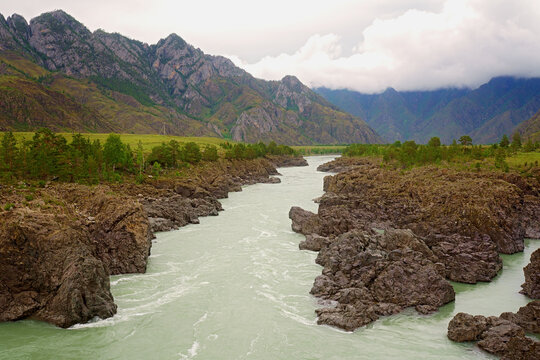 Katun river, Chemal, Altay