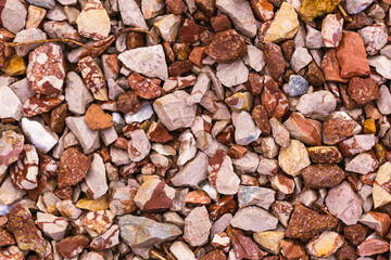 mix color of gravel texture or background