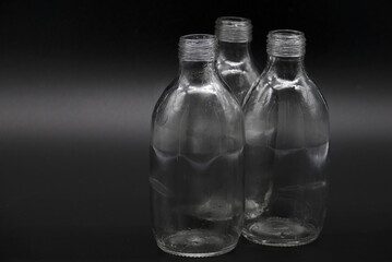 Reusable glass bottle, ecological products