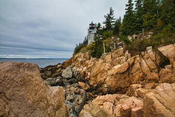 Fototapeta premium Bass Harbor Lighthouse