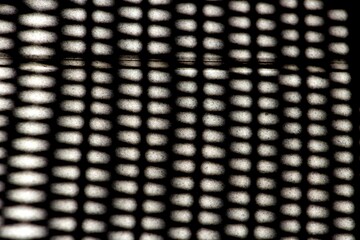 Bars or grille - SHADOW versus light - CONCEPT SUITABLE FOR FURTHER MODIFICATIONS - COPYING,...