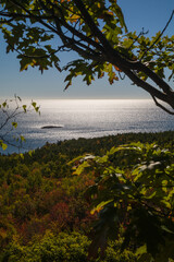 View from the Beehive Trail, Acadia National Park, Maine