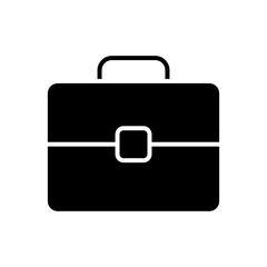 business portfolio icon, silhouette style