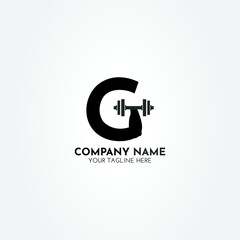 G Fitness Gym Logo With Creative and Modern Look