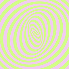 Green and pink abstract striped background. Optical art. Vector.