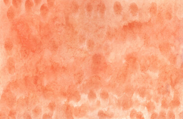 Illustration abstract watercolor background orange blurred stains