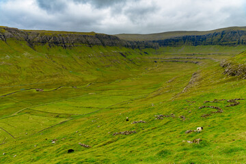 Obraz premium Faroe Island, Kingdom of Denmark