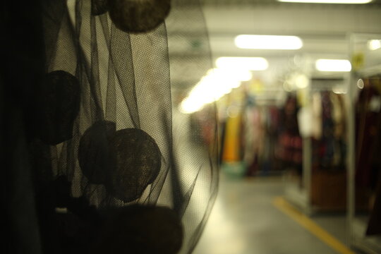 Vintage Garment, On Rack, Storage, Industrial, Costumes, Fancy Dress, Warehouse, Retail Store