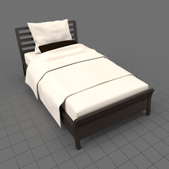 Modern single bed 2