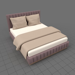 Modern double bed 3
