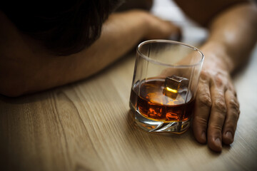 Alcoholism and depression due to job loss
