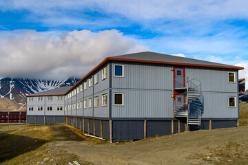 House in Longyearbyen, Svalbard, Norway