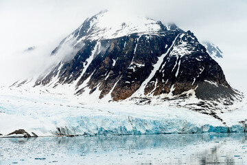 Obraz premium Winter landscape of the nature of Arctic