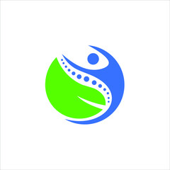 Vector illustration of a globe, water and leaf is good for a corporate environment