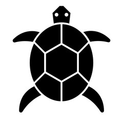 Obraz premium Pocket Pet Small Turtle Vector Icon Design 